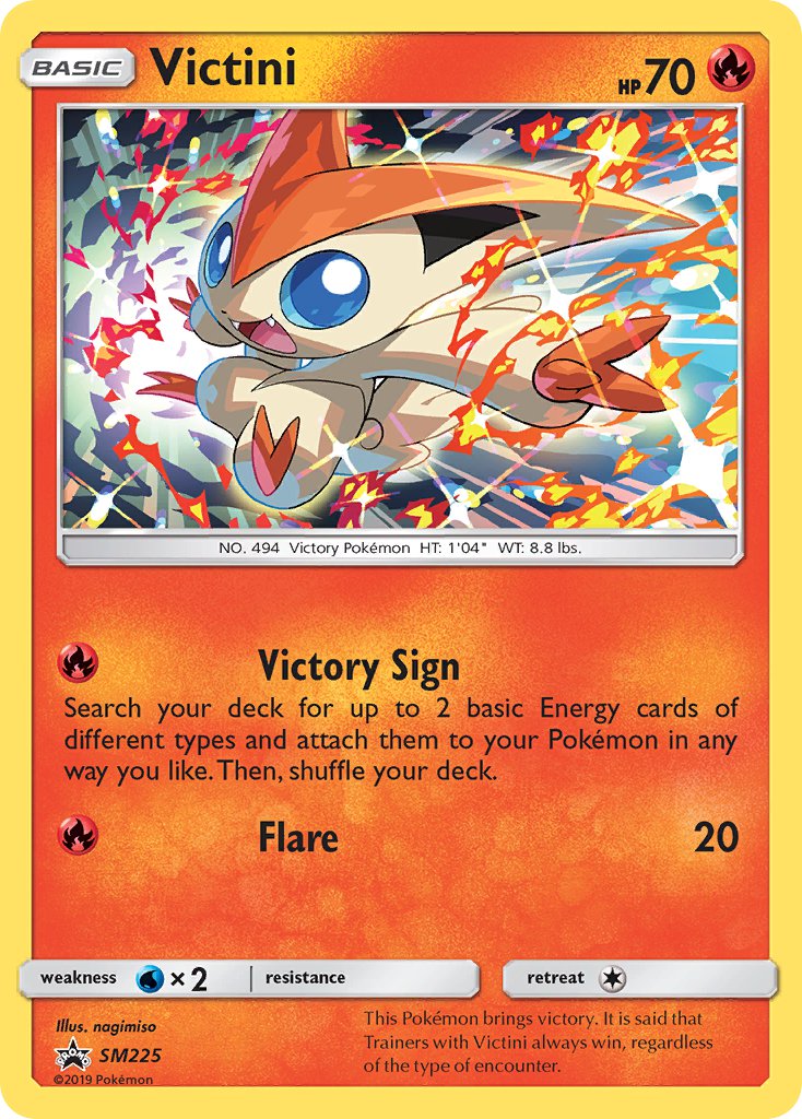 Victini - SM225 - SM Black Star Promo